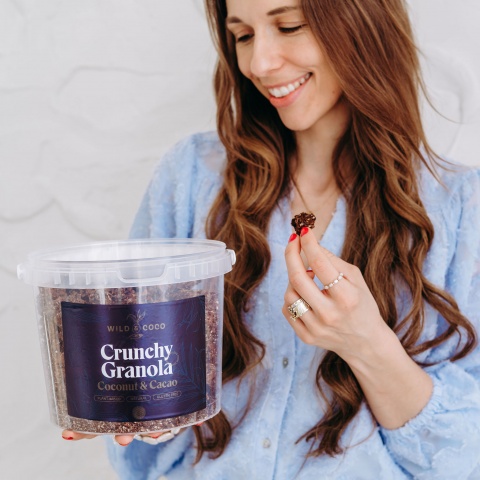 Crunchy Granola Coconut & Cacao (Eimer)