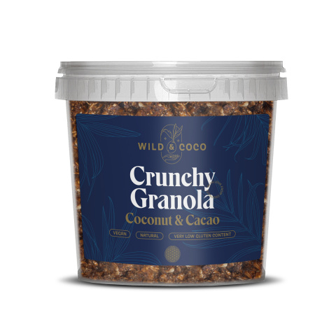 Crunchy Granola Coconut & Cacao (Eimer)