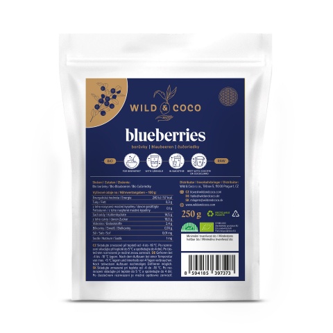 Kanadische Bio-Blaubeeren (gefroren)