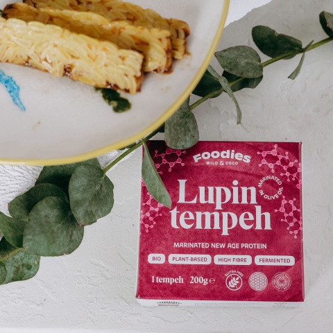 Lupinen-Tempeh in Olivenöl BIO 200g