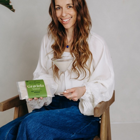 Rohes Graviola-Püree
